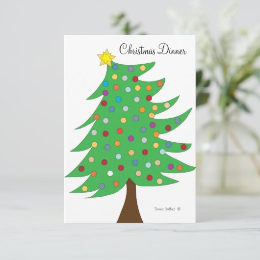 Invitation à Noël (Debout devant)