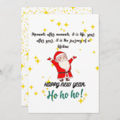 INVITATION À NOËL (Devant / Derrière)