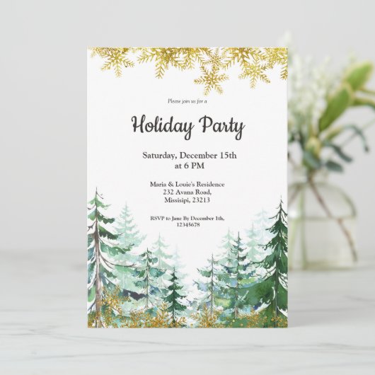 Invitation à Noël (Debout devant)