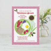 Invitation à Noël Brunch (Debout devant)