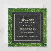 Invitation à Noël classique (Devant)