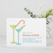 Invitation à Noël Cocktail Party (Debout devant)