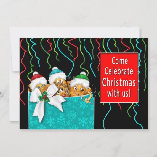 INVITATION À NOËL - COLLECTION FAMILIALE DE POMMES (Devant)