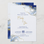 Invitation à notre célébration mariage (Devant / Derrière)