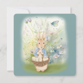 invitation à Pâques avec Peter Rabbit (Dos)