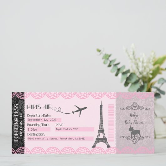 Invitation à Paris, Invitation à une fête à Paris, (Debout devant)