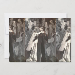 Invitation à peindre en couple Mariage