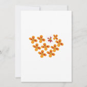 Invitation à plat (Devant)