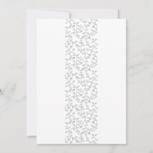 Invitation à plat (Devant)