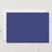Invitation à plat pour la fête d'anniversaire de S (Dos)
