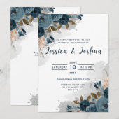 Invitation à plat, taille: 5" x 7", Papier: Mat, E (Devant / Derrière)