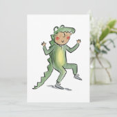 Invitation À plus tard Alligator (Debout devant)