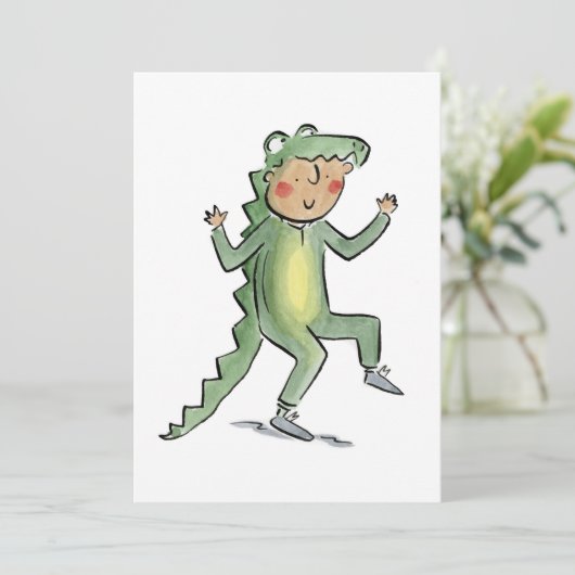 Invitation À plus tard Alligator (Debout devant)