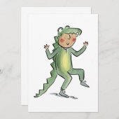 Invitation À plus tard Alligator (Devant / Derrière)