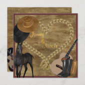 INVITATION À PLUSIEURS FINS DE LA GUITARE OCCIDENT (Devant / Derrière)