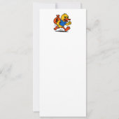 INVITATION A POP ART STYLE THIEF DUCK (Devant)