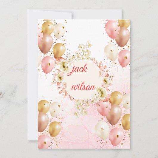 invitation à propos de la retraite  (Dos)