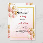 invitation à propos de la retraite  (Devant / Derrière)