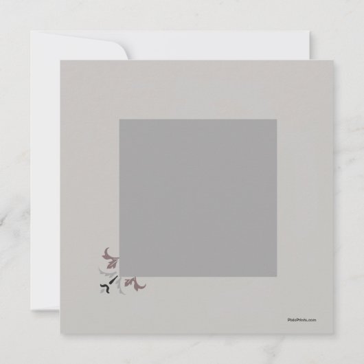 Invitation à quatre coins (Dos)