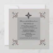 Invitation à quatre coins (Devant)