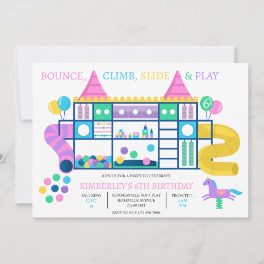 Invitation à rebondir doucement Jouer Jungle Gym I (Devant)