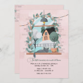 Invitation à réchauffer la maison confortable (Devant / Derrière)