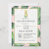 Invitation à réchauffer la maison de palme d'anana (Devant)