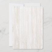 Invitation à réchauffer les maisons de couronne Su (Dos)