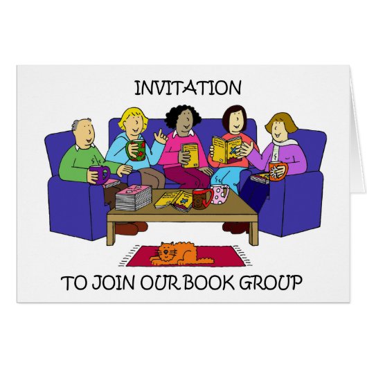 Invitation à rejoindre notre groupe de livres (Devant horizontal)