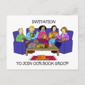Invitation à rejoindre notre groupe de livres (Devant)