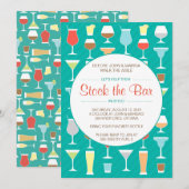 Invitation à remplir le bar (Devant / Derrière)