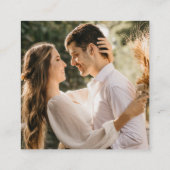 Invitation à répondre au code QR du Mariage RSVP S (Dos)