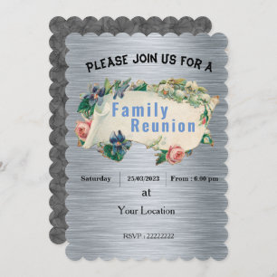 Invitation à Réunion familiale
