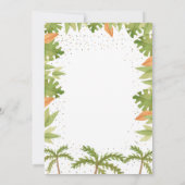 Invitation à révéler le genre pour une fille ou un (Dos)