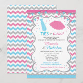 Invitation À Révéler Le Sexe / Cravates Ou Invitat (Devant / Derrière)