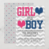 Invitation À RÉVÉLER LES SEXES (Devant / Derrière)