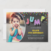 Invitation à sauter Bounce House Bounce Anniversai (Devant)