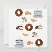 Invitation à se joindre à nous pour le petit-déjeu (Devant)