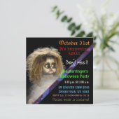 Invitation à Semi Gloss Halloween Doll Déplaisante (Debout devant)