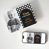 Invitation à Skateboard Photo Deux Cool