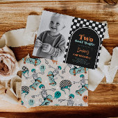 Invitation à Skateboard Photo Deux Cool