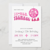 Invitation À son âge d'adolescence Anniversaire Super (Devant)