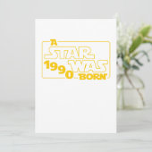 Invitation A Star Was Born 1990 30 th Birthday Gift (Debout devant)