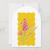 Invitation A Sweet Little Bee Is On Her Way Arch (Dos)