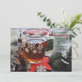 Invitation à thé de Noël (Debout devant)