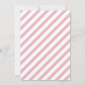 Invitation à thème Boho violet arc-en-ciel (Dos)