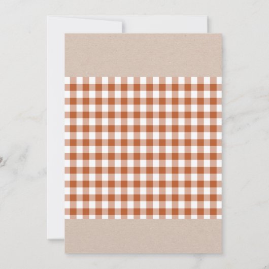 Invitation à thème cuisine garçon (Dos)