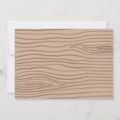 Invitation à thème de la fête d'anniversaire Panda (Dos)