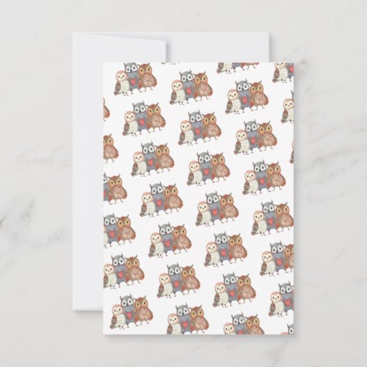 Invitation à thème de la Saint-Valentin (Dos)