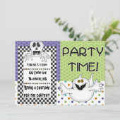 Invitation à thème Halloween (Debout devant)